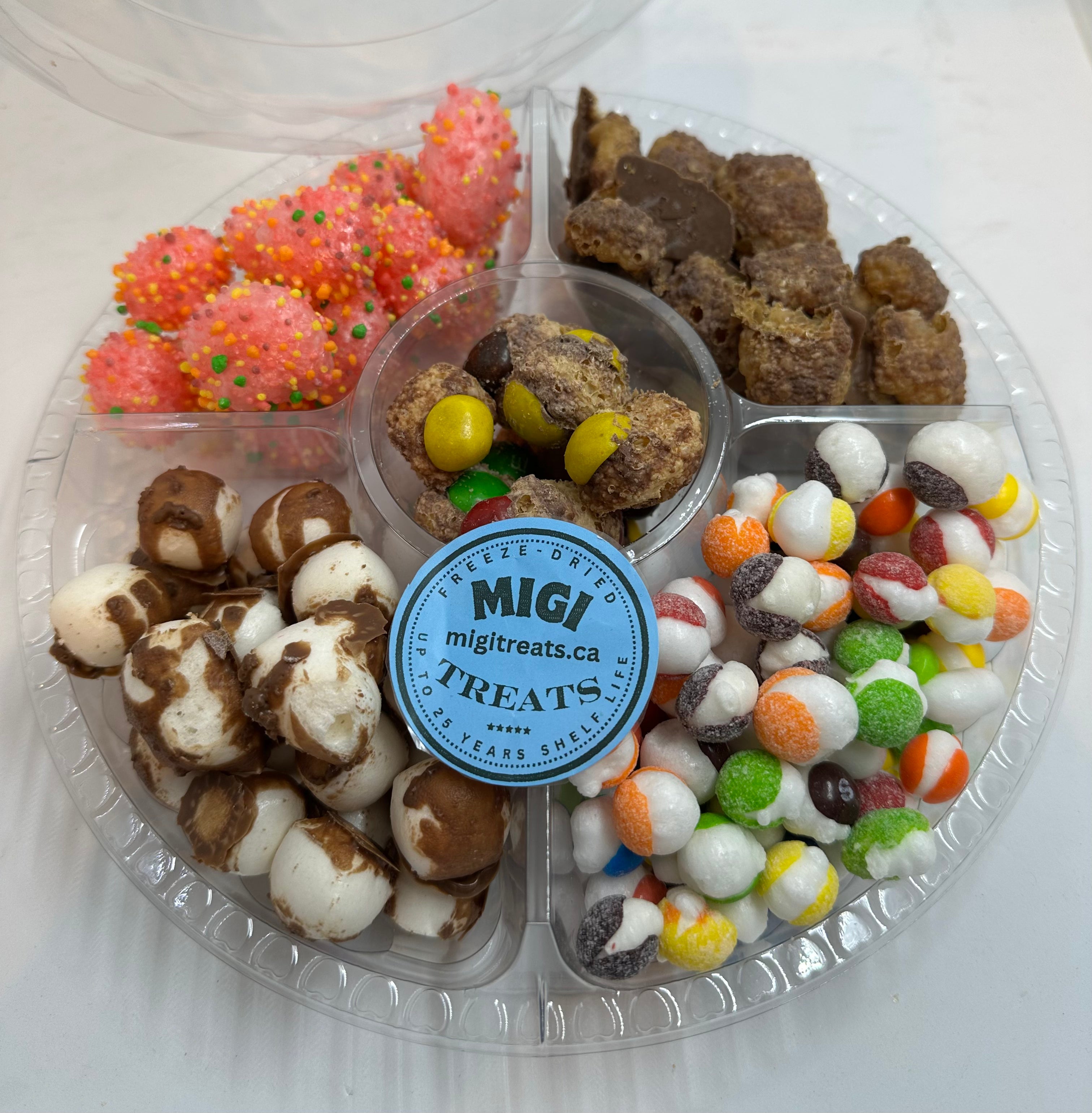 Freeze-Dried Puffy Crispy Treats Gift Tray