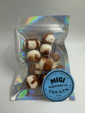 Freeze-Dried Puffy- Crispy Chocolate Vanilla Nougat Candy