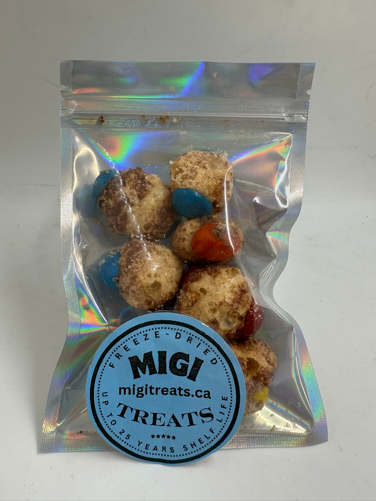 Freeze-dried Puffy Crispy Rainbow Caramel Candy