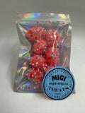Freeze-Dried Puffy Crispy Cherry-Raspberry Gummy Candies