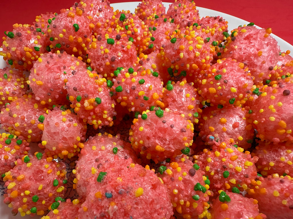 Freeze-Dried Puffy Crispy Fruity Rainbow Candies