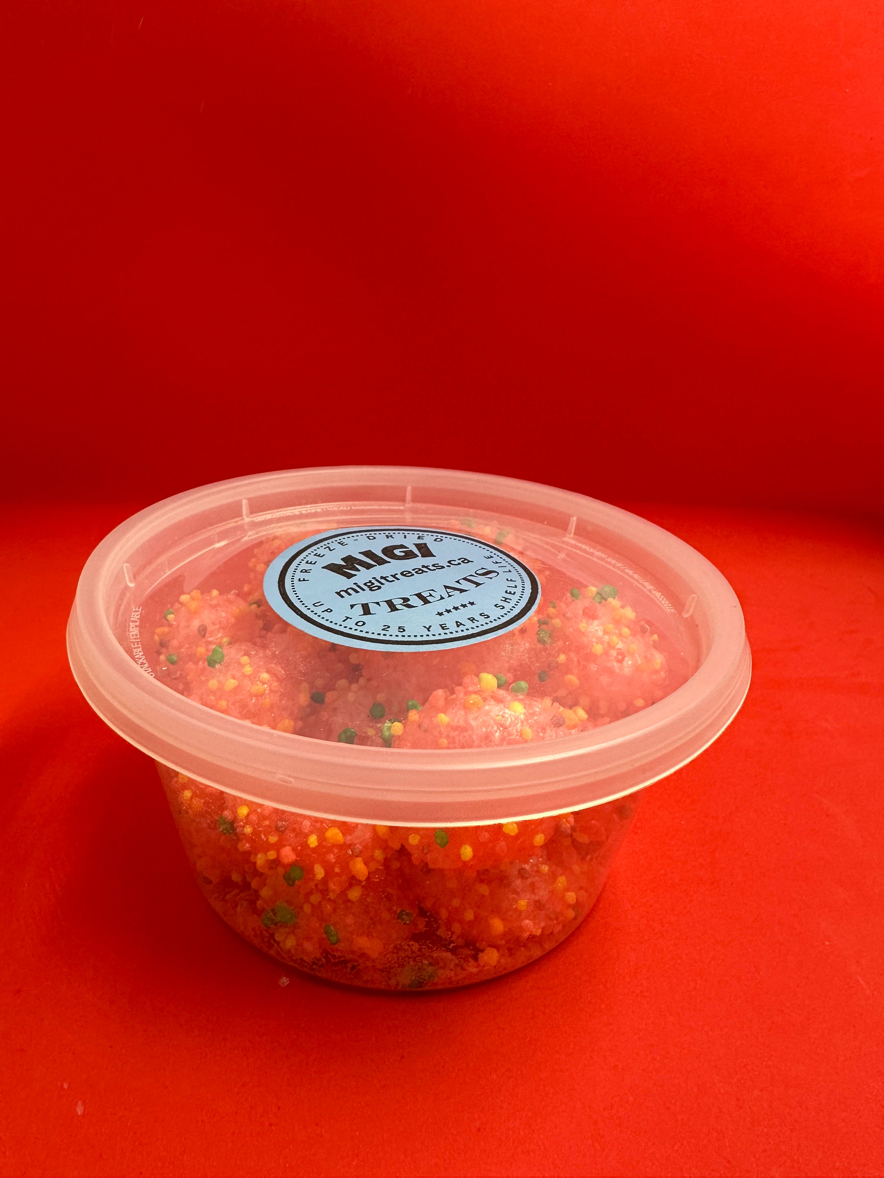 Freeze-Dried Puffy Crispy Fruity Rainbow Candies