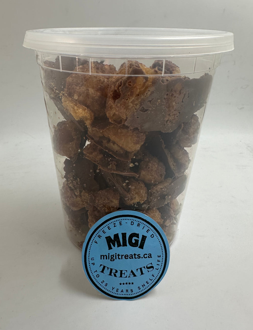 Freeze-Dried Puffy Crispy Caramel Cookie