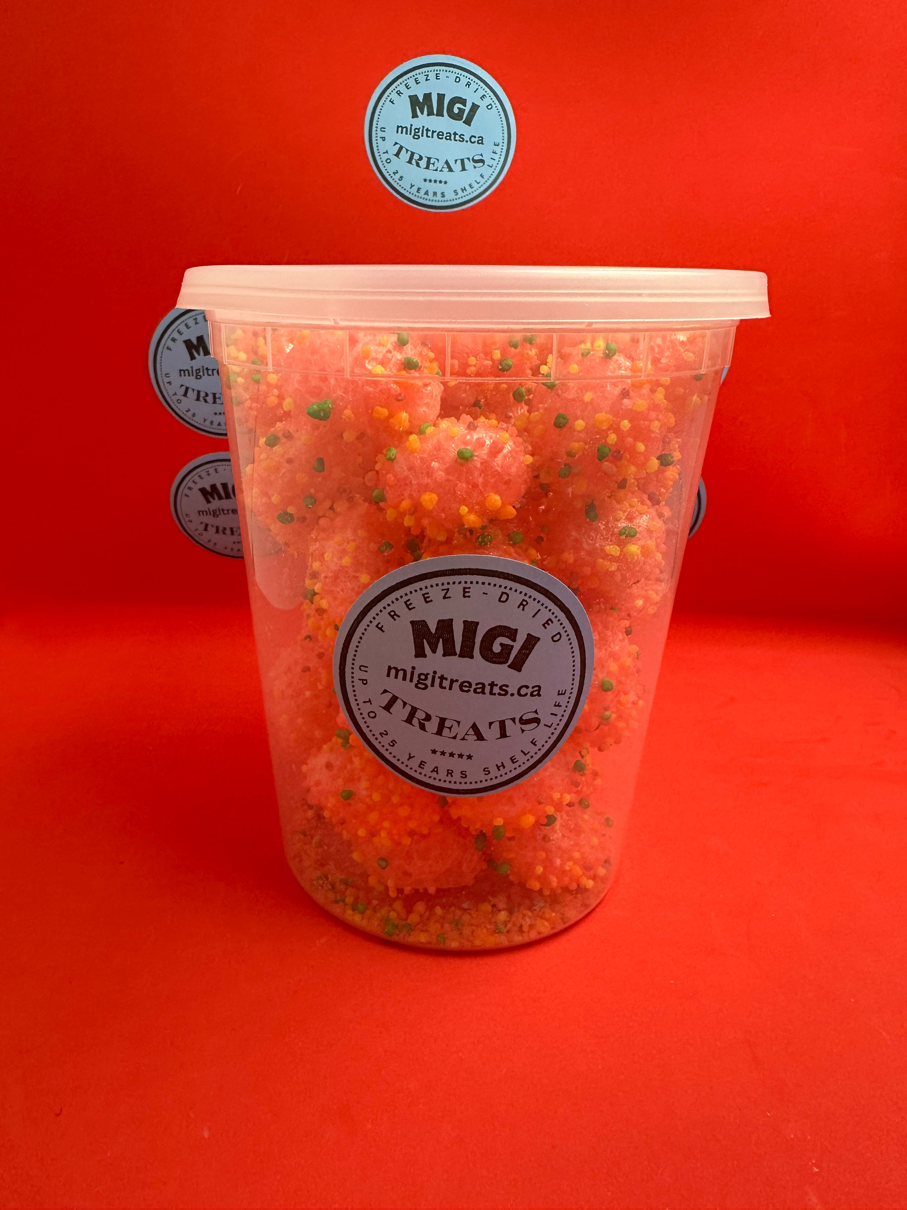 Freeze-Dried Puffy Crispy Fruity Rainbow Candies