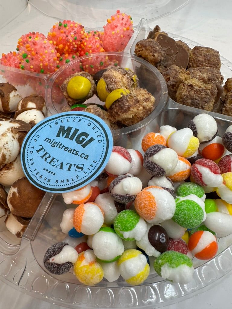 Freeze-Dried Puffy Crispy Treats Gift Tray