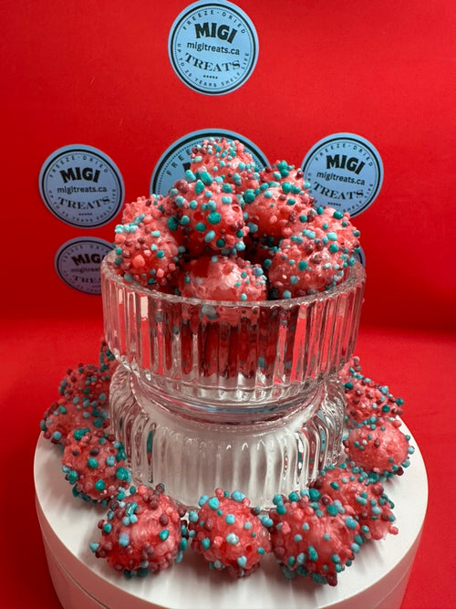 Freeze-Dried Puffy Crispy Berry Gummy Candies