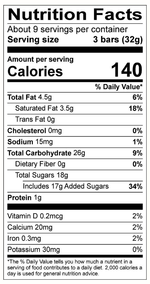 Freeze-Dried Puffy- Crispy Chocolate Vanilla Nougat Candy