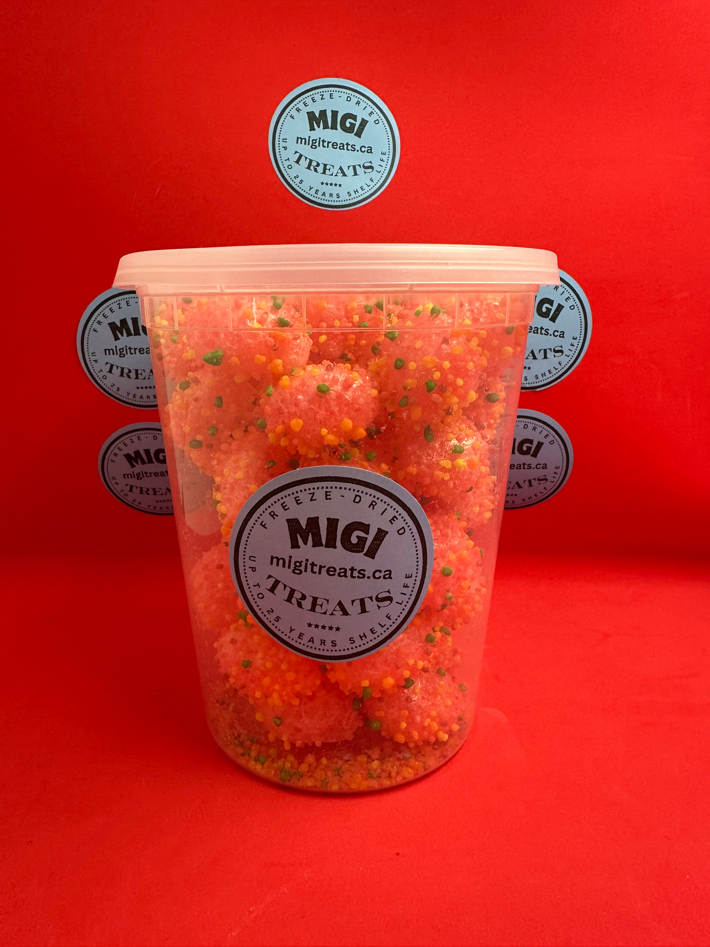 Freeze-Dried Puffy Crispy Fruity Rainbow Candies
