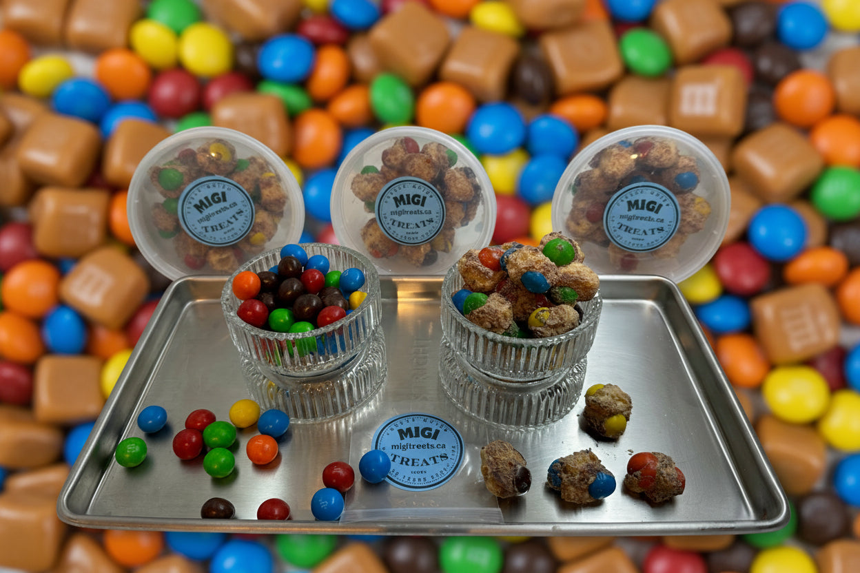 Freeze-dried Puffy Crispy Rainbow Caramel Candy