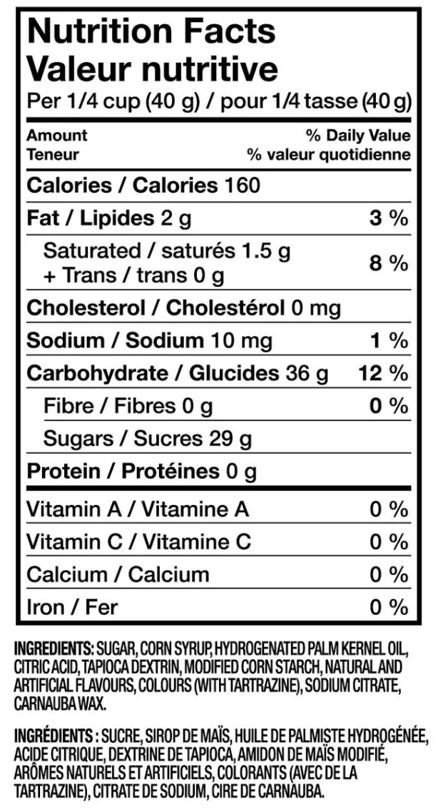 Freeze-Dried Puffy Crispy Tropical Rainbow Candies